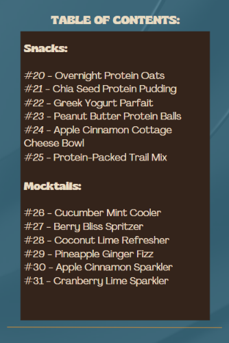 FO40 High Protein Cookbook